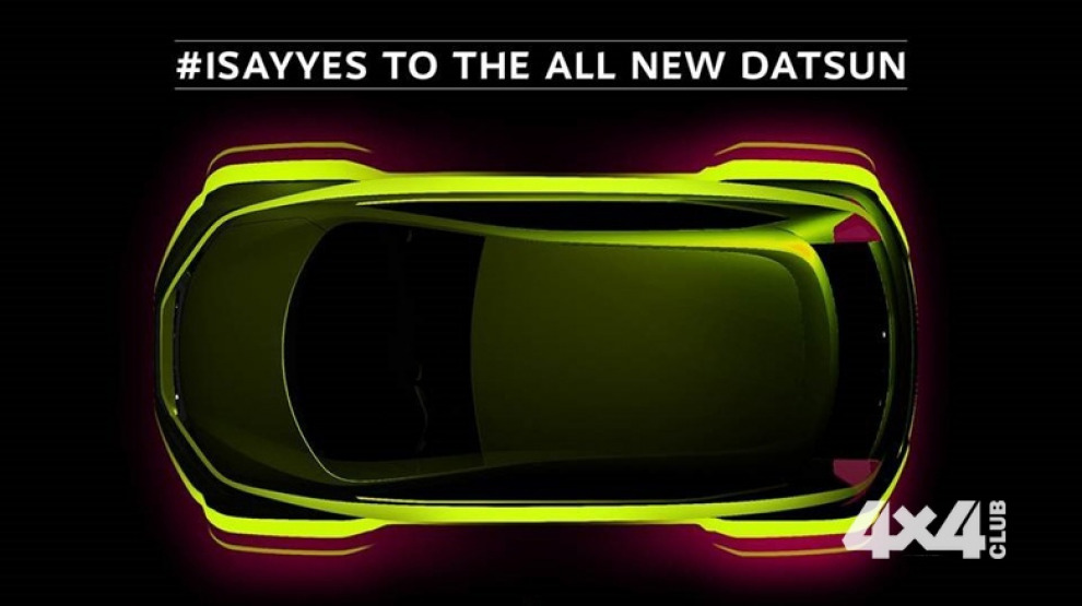 Datsun приоткрыл очень дешёвый кроссовер