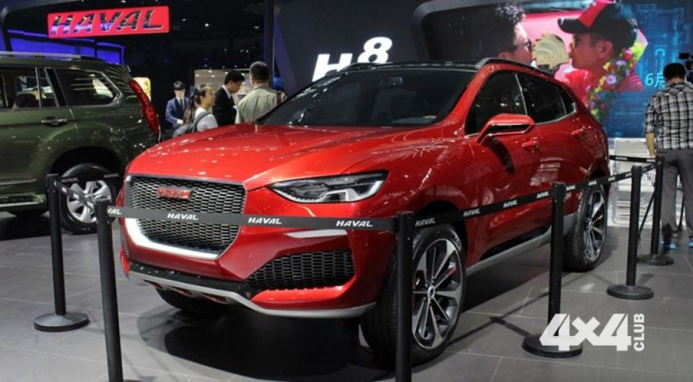 В Китае засветился новый кроссовер Haval