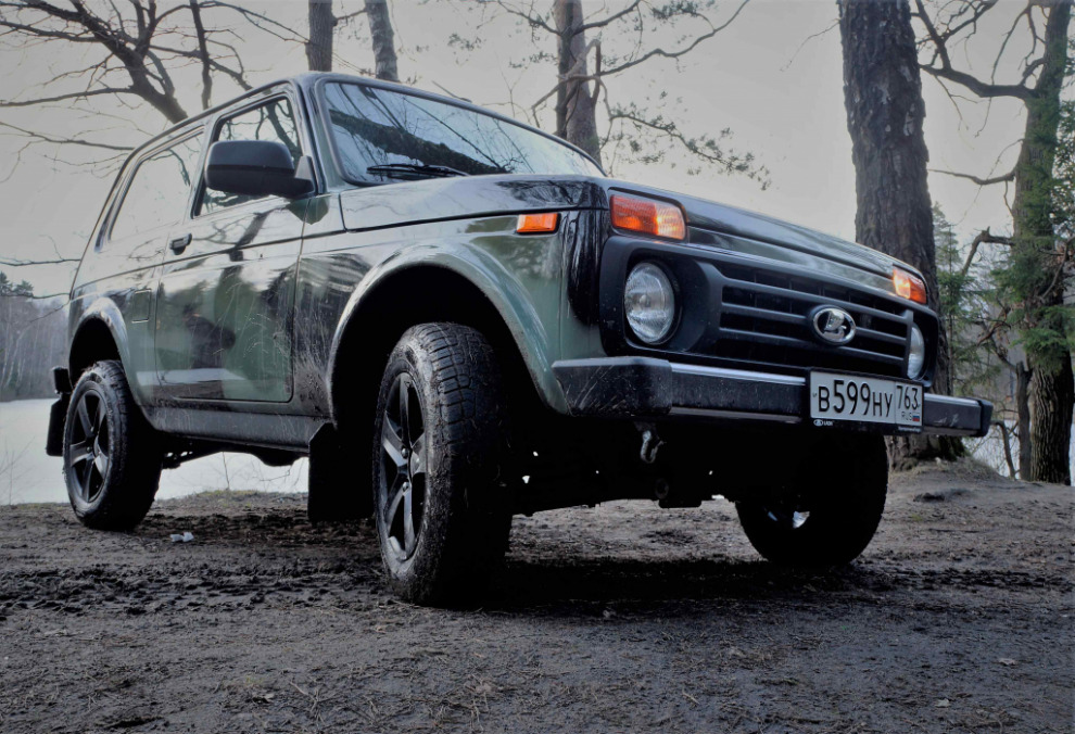 Обновлённая LADA 4x4. По канавам и святым местам