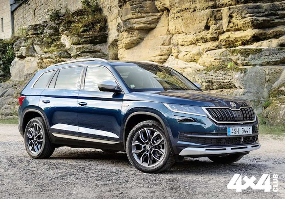 В Россию привезли внедорожную версию большого кроссовера Skoda