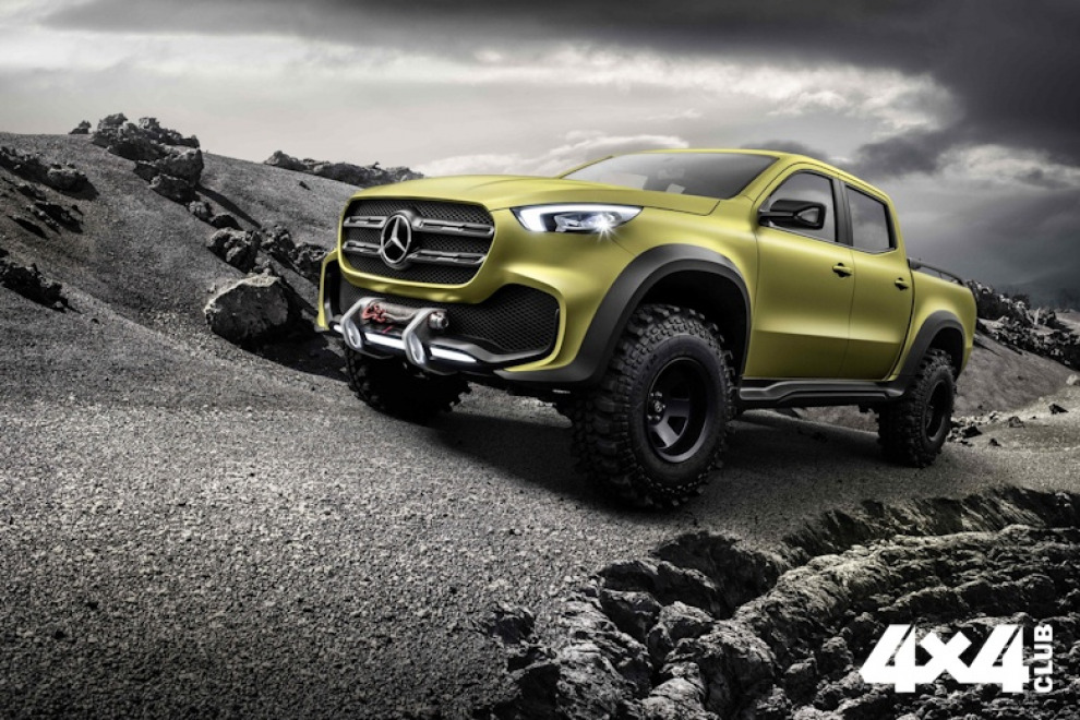 Объявлена дата премьеры новейшего пикапа Mercedes-Benz