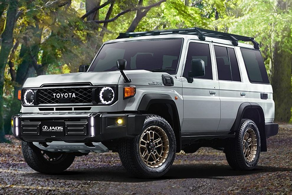 Допоборудование от Modellista улучшит внедорожные характеристики Toyota LC 70, но ухудшит её внешний вид 