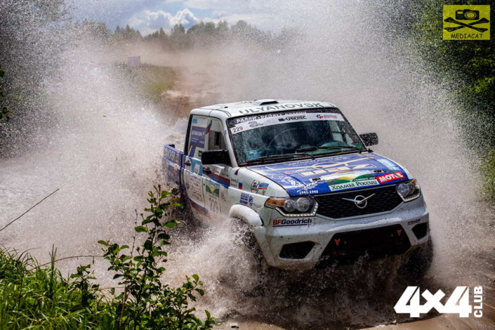 На ралли-рейде «Холмы России» победили отечественные автомобили