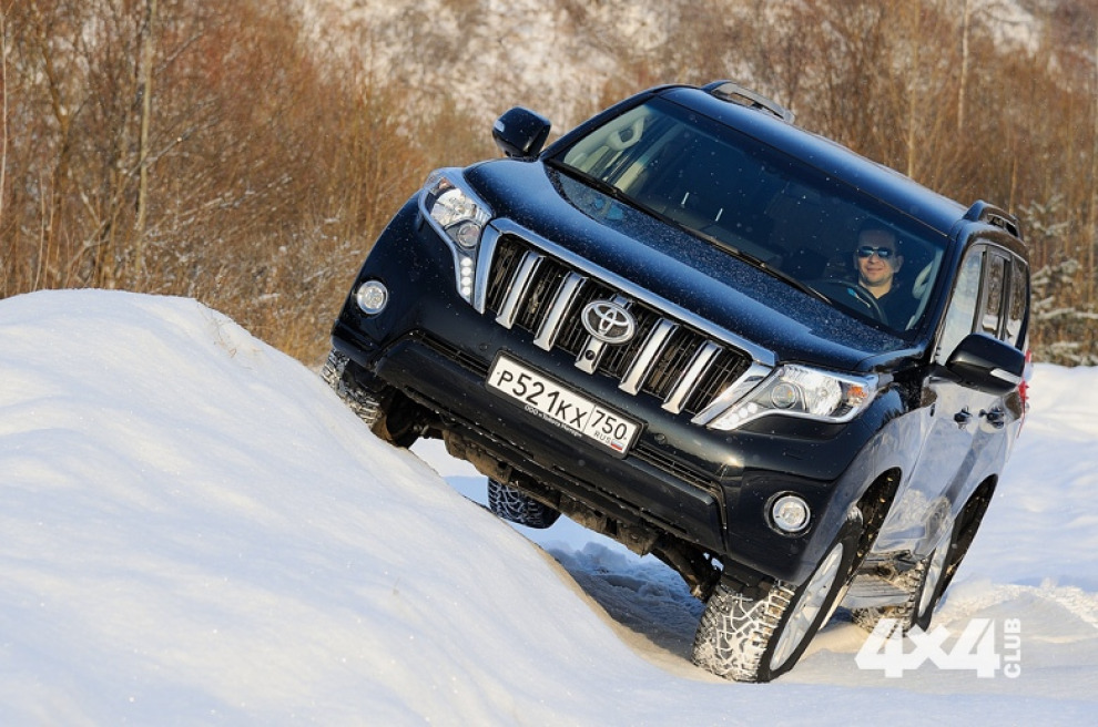 Обновлённый Toyota Land Cruiser Prado с большим дизелем
