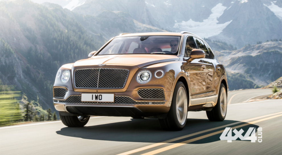 Первый Bentley Bentayga отправится к Королеве