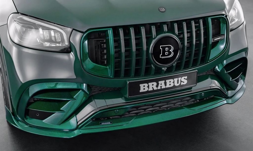 Mercedes Brabus 900 Mean Green. Монстр в костюме хамелеона