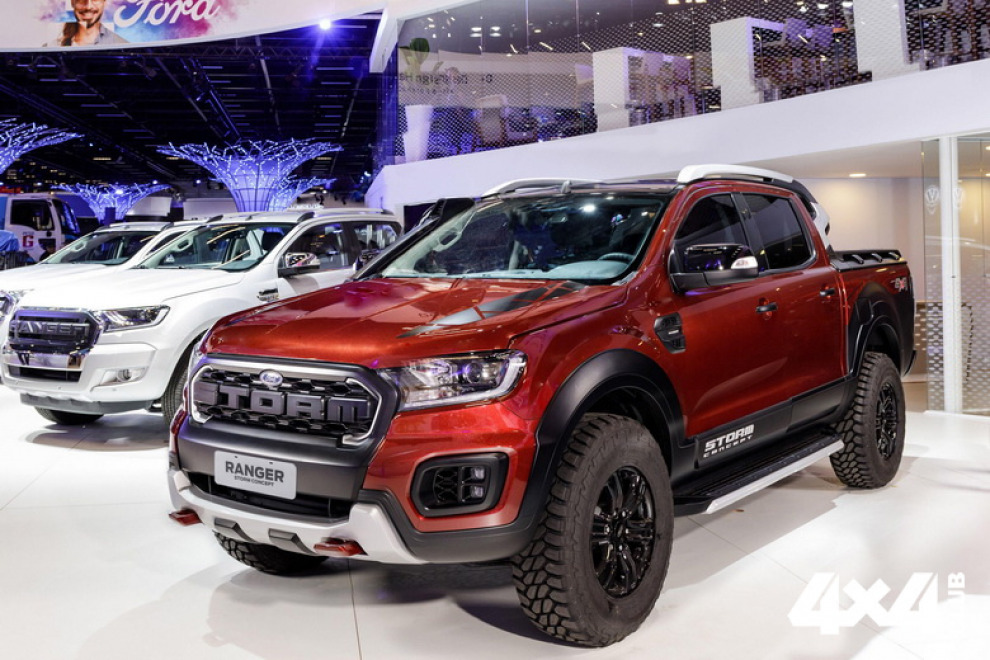 Компания Ford представила концепт Ranger Storm