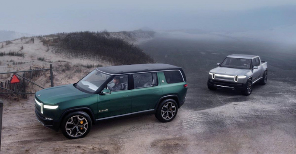 Электрокары Rivian будут заряжаться друг от друга