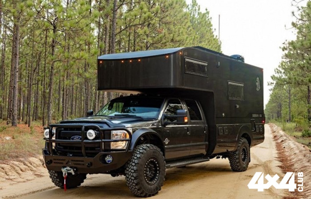 Siberian Tiger - полноценный дом на колесах на базе пикапа Ford F-450