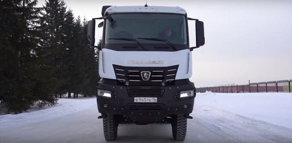 Полноприводные КАМАЗы теперь будут выглядеть так (ВИДЕО)