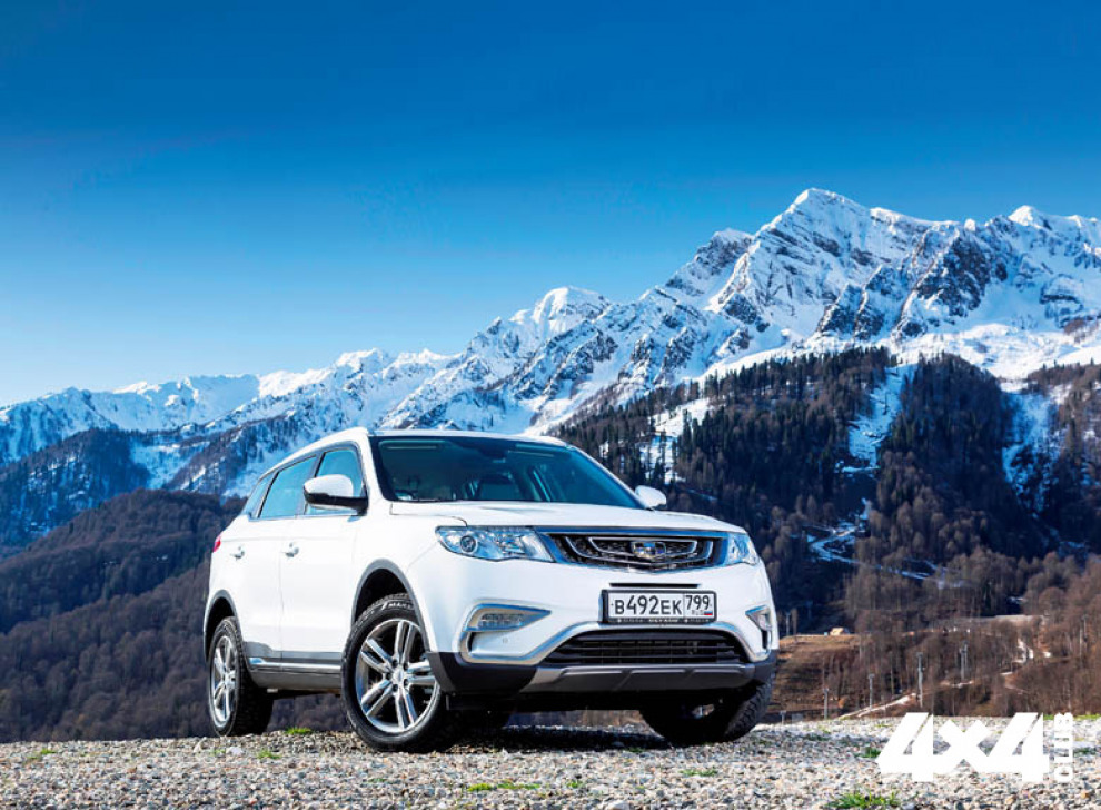 Geely Atlas обзаведется двигателем с турбиной