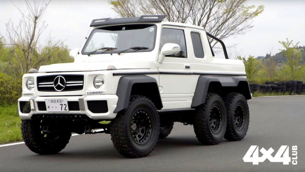 Японцы превратили Suzuki Jimny в шестиколесный «Гелик»
