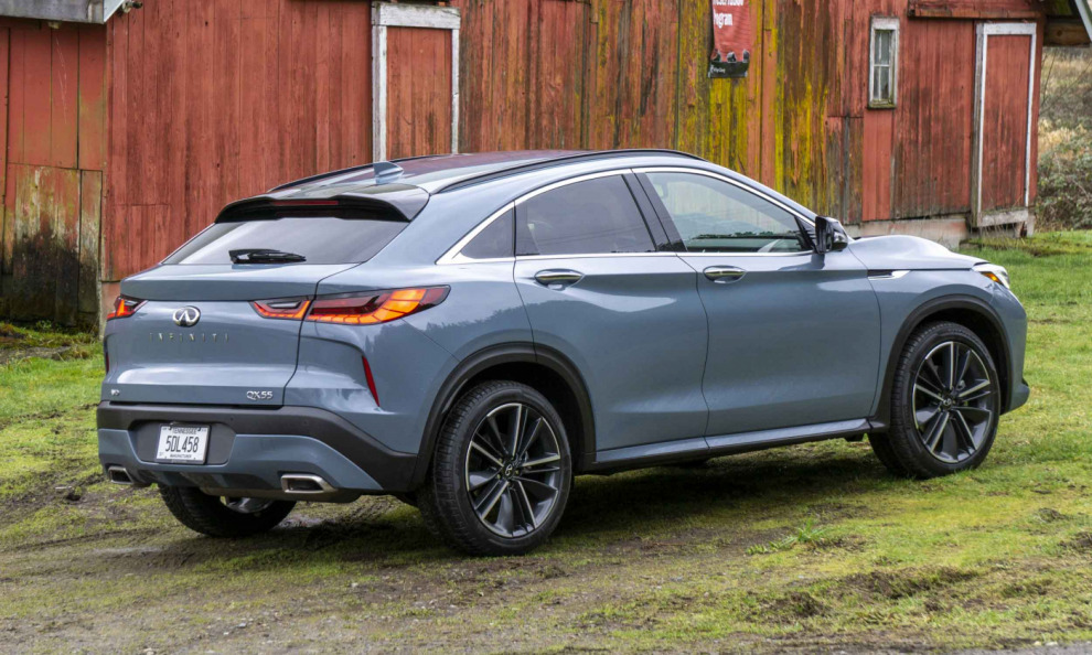 Новый купе-кроссовер Infiniti QX55 оценили в рублях