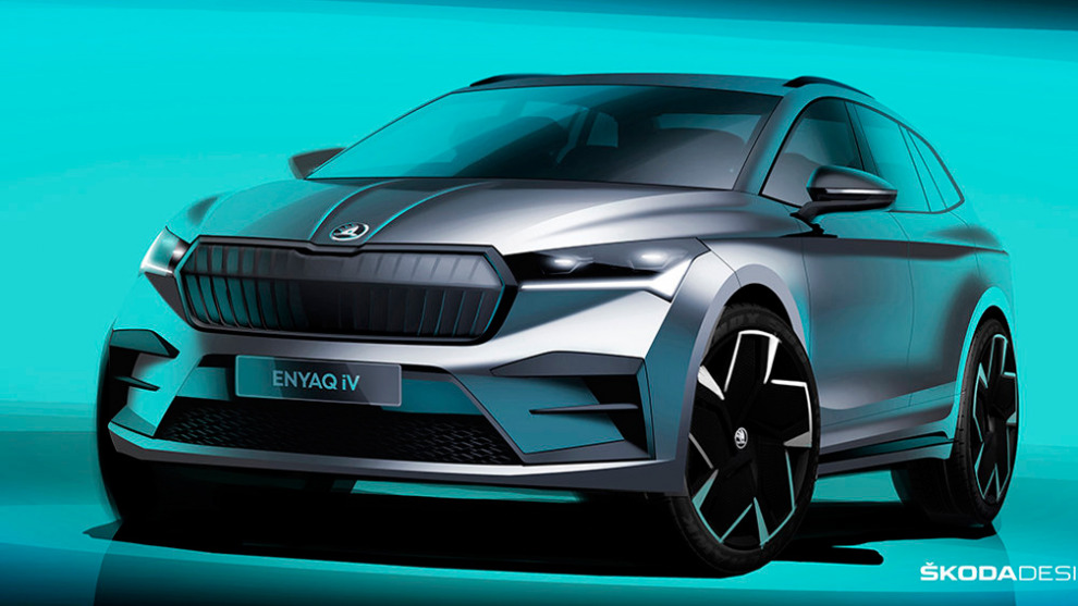 Enyaq iV — первый электрический кроссовер в истории Skoda