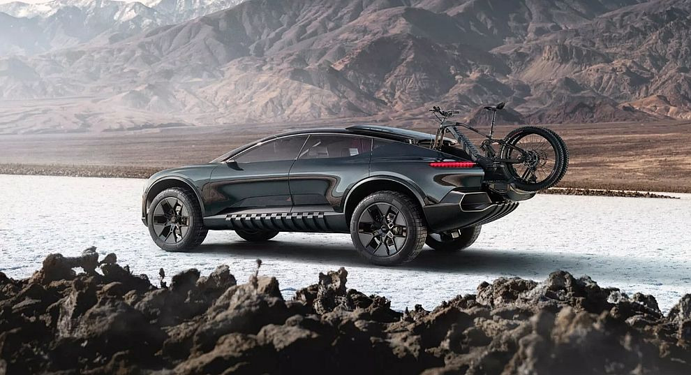 Audi Activesphere – элегантное кросс-купе, которое превращается в пикап