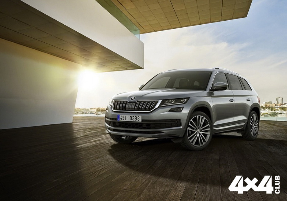 В России начались продажи Skoda Kodiaq в топовой версии Laurin & Klement