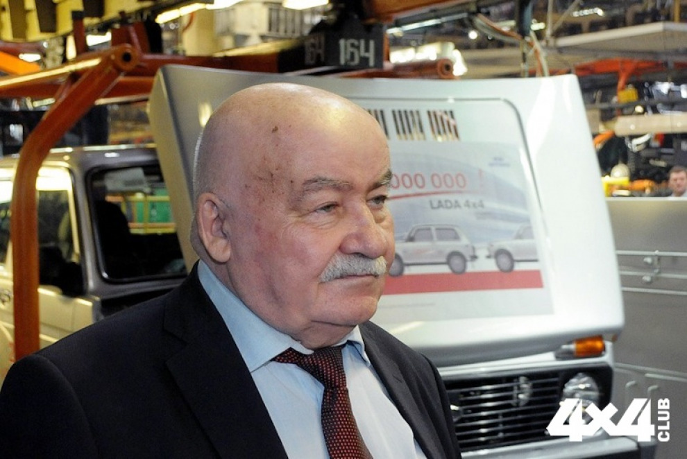 Умер создатель автомобиля «Нива»