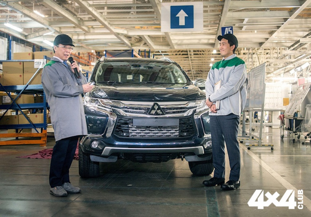 Mitsubishi возобновили производство Pajero Sport в России