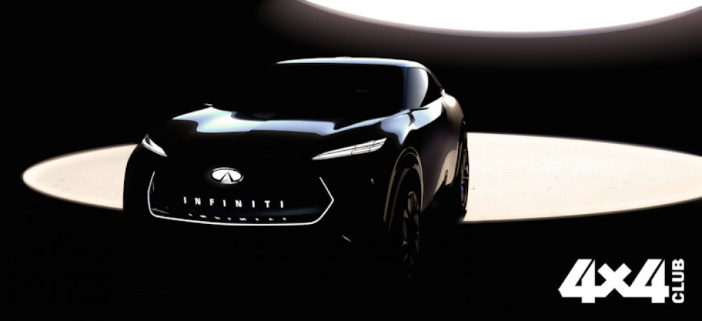 INFINITI показала электрический кроссовер и новую платформу EV