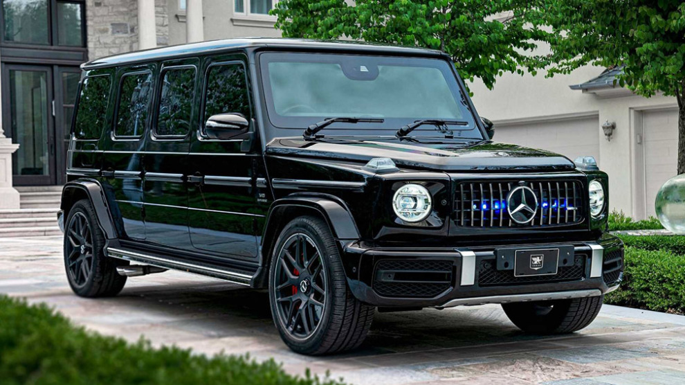 Шестиметровый Mercedes AMG G63 для просмотра сериалов