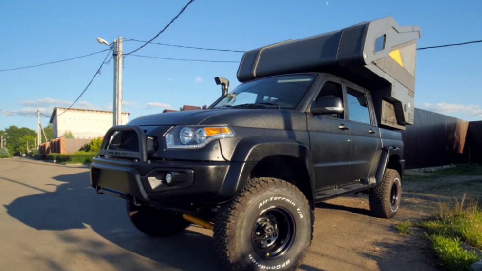 Автодом на базе модели УАЗ «Пикап»