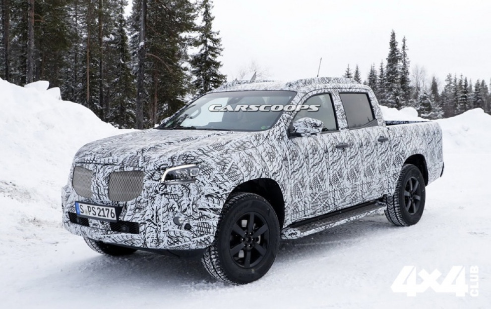 Серийный пикап Mercedes-Benz может стать гибридом