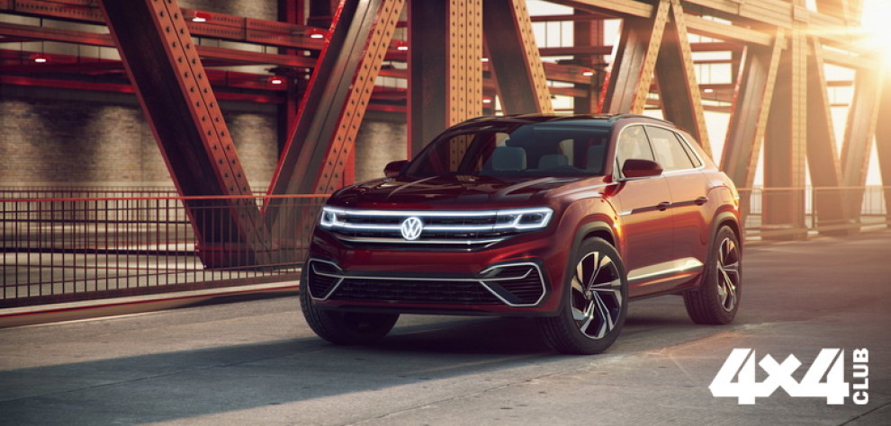 Новый прототип большого SUV Volkswagen