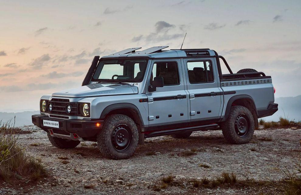 Пикап Ineos Grenadier Quartermaster заявил о «лучших в классе внедорожных навыках»