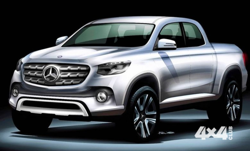 Mercedes покажет свой пикап уже в этом году