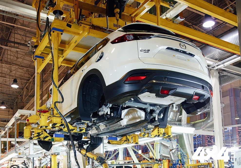 Кроссовер Mazda CX-9 будут серийно выпускать в России