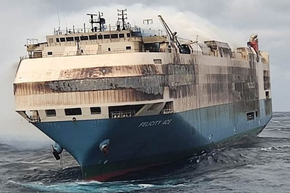 Катастрофа Felicity Ace обошлась в 500 миллионов долларов