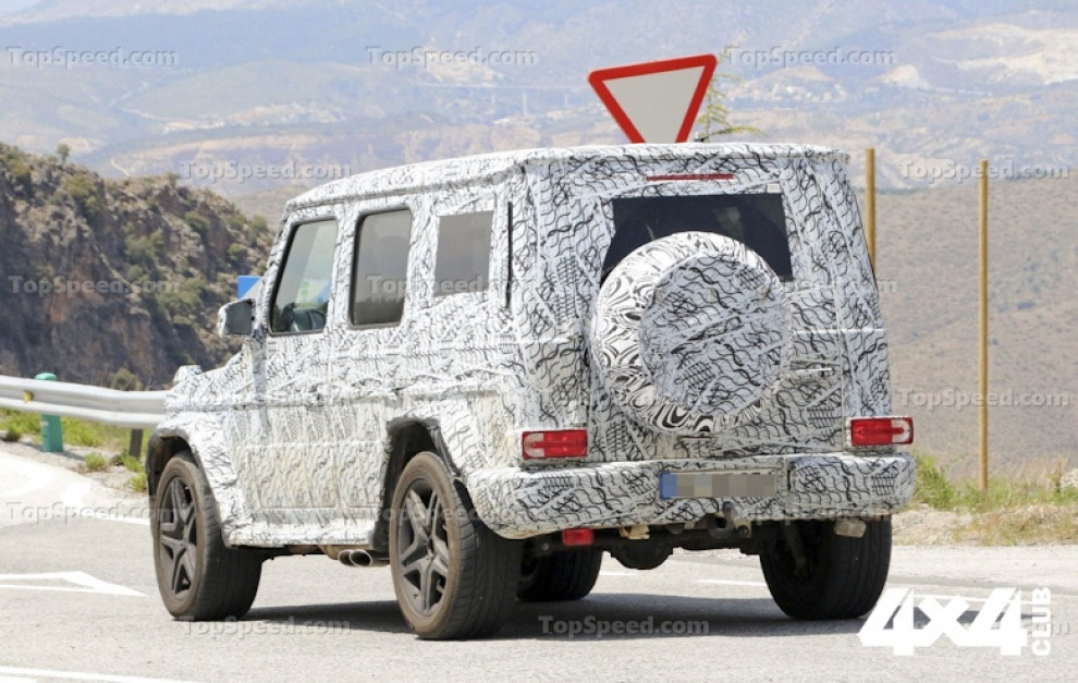 Gelandewagen следующего поколения: новые фотографии