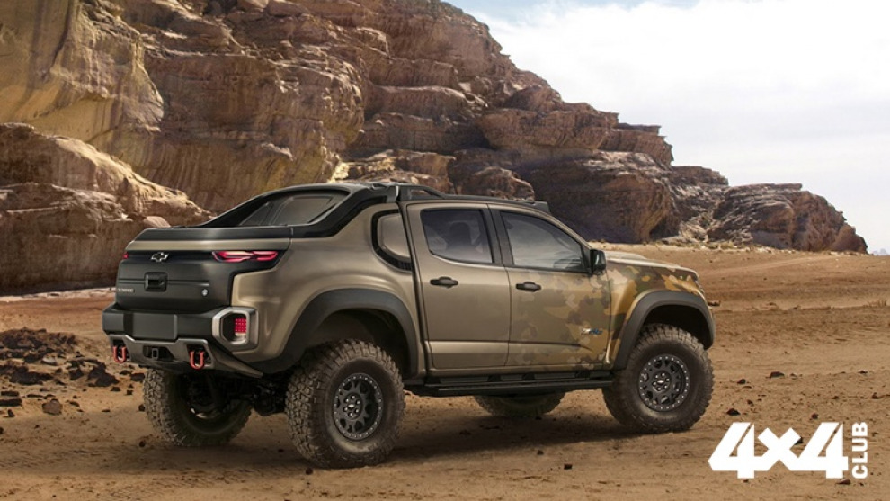 Компания Chevrolet построила водородный пикап для военных