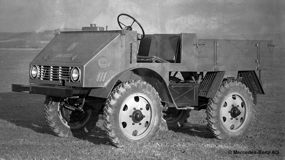Краткая история Mercedes-Benz Unimog. Сначала был трактор