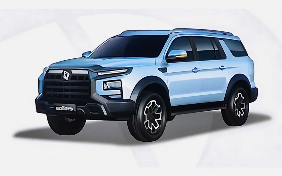 Рамный внедорожник Sollers S9 готовится к старту: дизель, автомат, семь мест