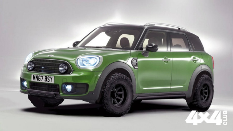 Новый MINI Countryman подготовят к бездорожью