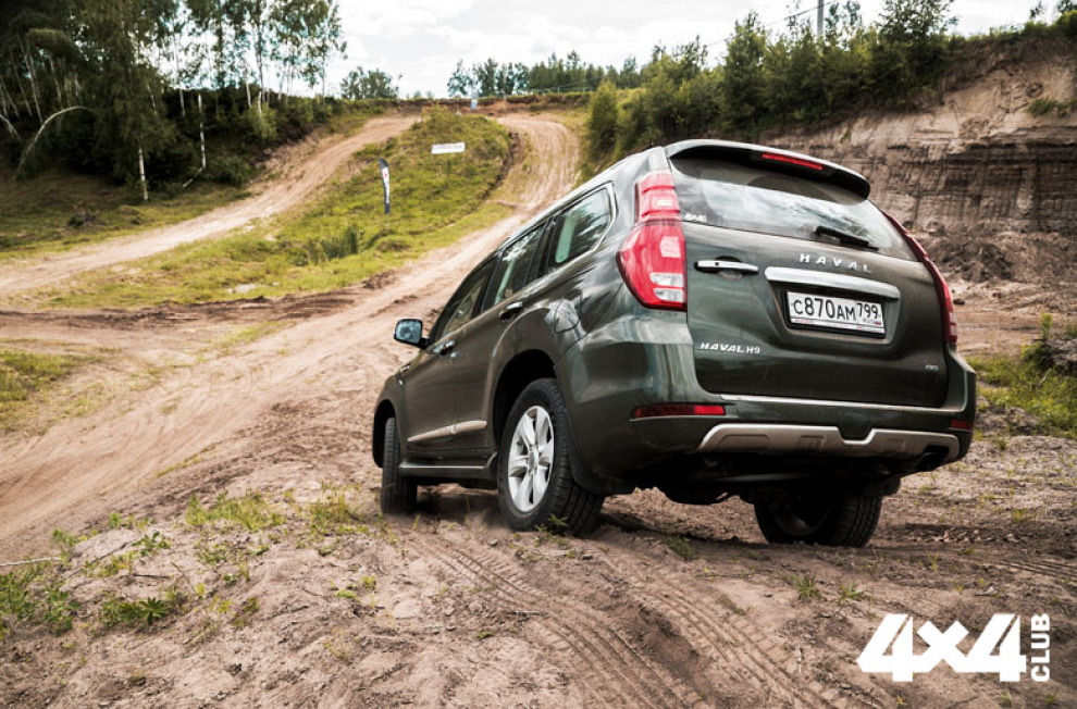 Испытания Haval H9 на трассе отборочного этапа Rainforest Challenge