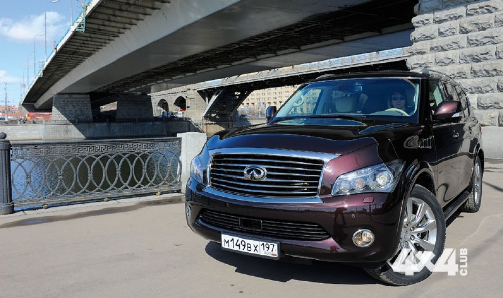 Second Hand. Infiniti QX56 модель 2010 года