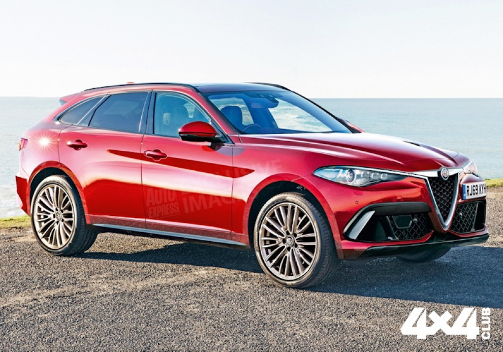 Большой кроссовер Alfa Romeo оснастят 400-сильным мотором