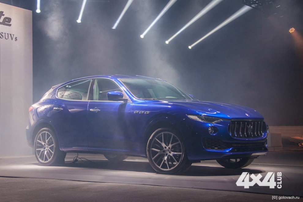 Стали известны цены на Maserati Levante в России