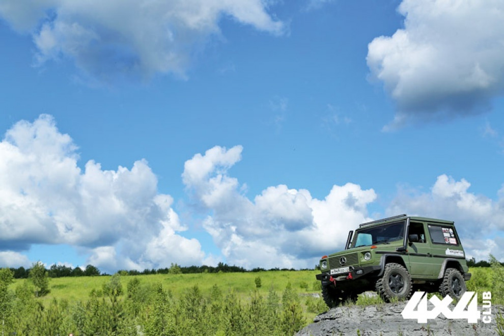 Внедорожная подготовка Mercedes-Benz Gelandewagen