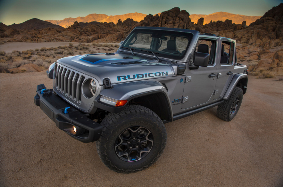 Jeep презентовал гибридный Wrangler 4xe с двумя электромоторами