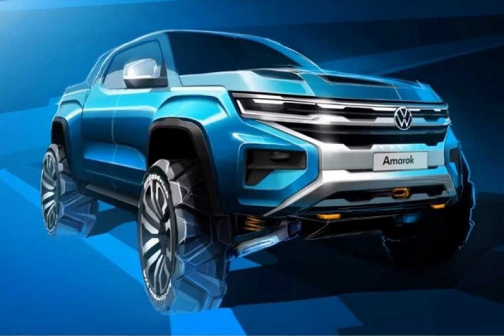 Volkswagen готовит новый Amarok (первое изображение)
