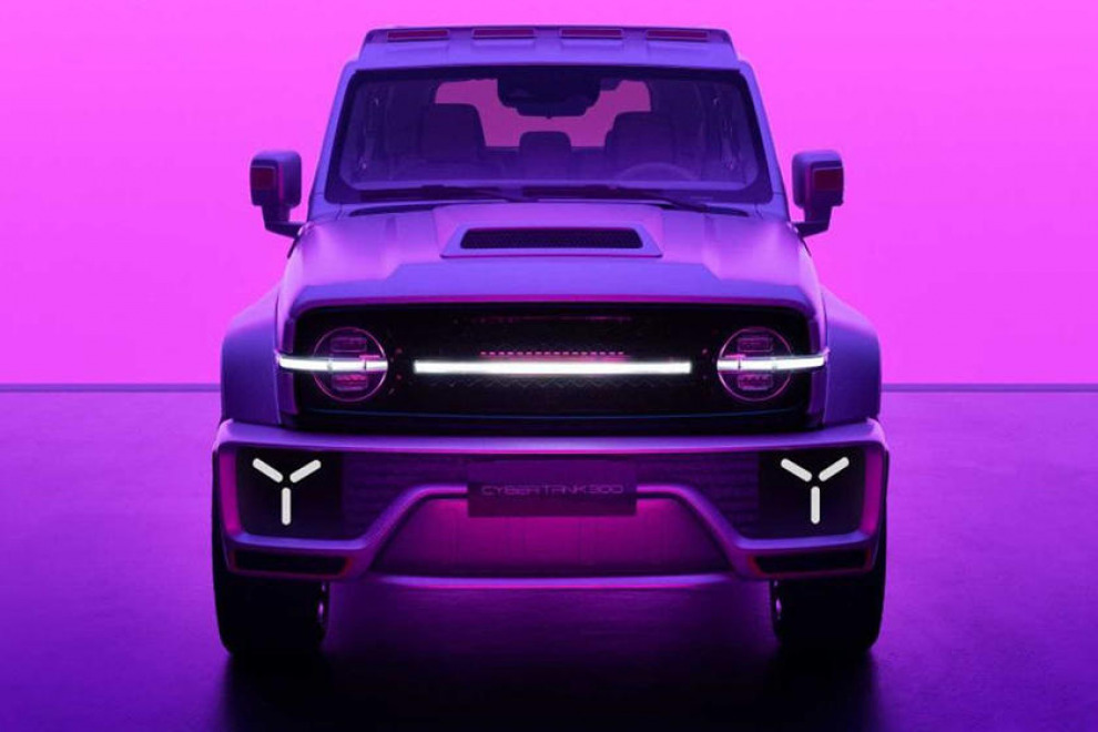 Китайская Wey показала внедорожник в стилистике Ford Bronco. Он называется Cyber Tank 300