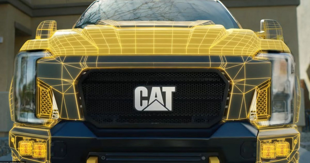 Caterpillar построил пикап, который придумала нейросеть