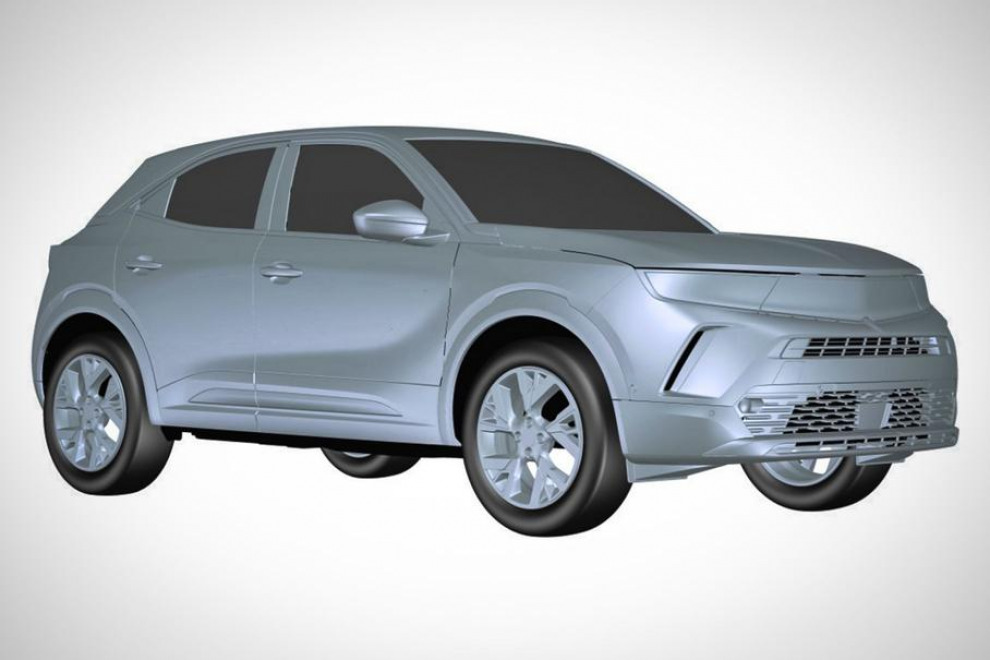 Кроссовер Opel Mokka для России засветили на промышленных изображениях