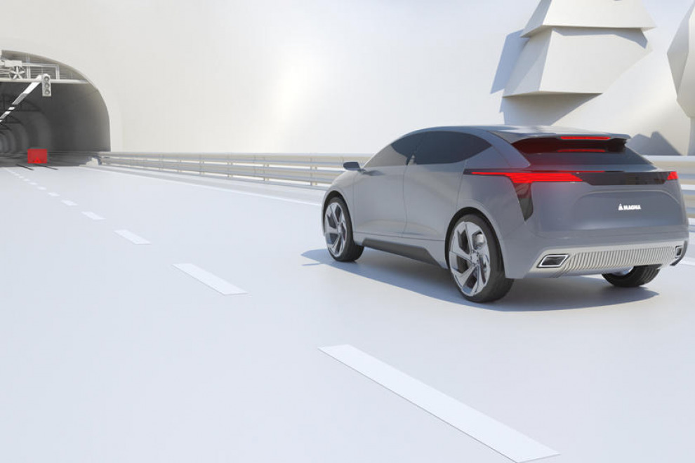 Цифровой радар Magna обнаружит заглохший автомобиль в тёмном тоннеле. Даже если вы его не видите