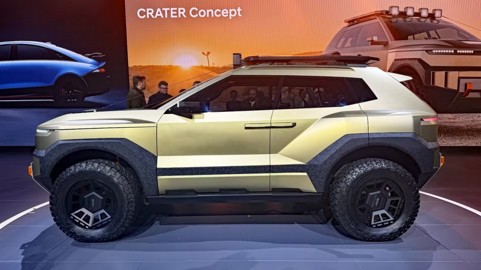 Hyundai Crater – инопланетный  концепт для покорения земных дорог