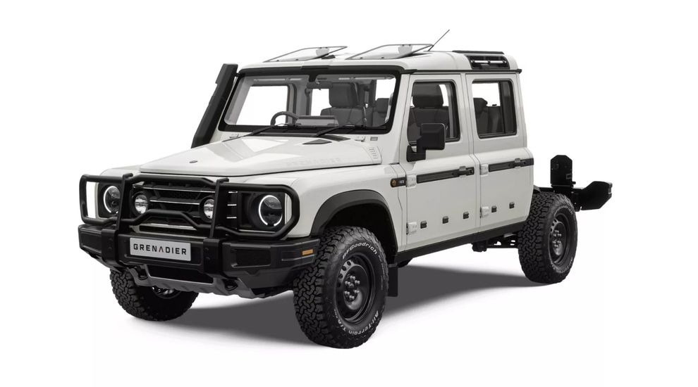 Кабина на шасси Ineos Grenadier – чистый холст для творчества