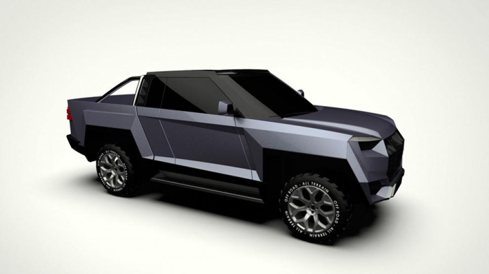 В России работают над стильным пикапом на базе Lada 4x4